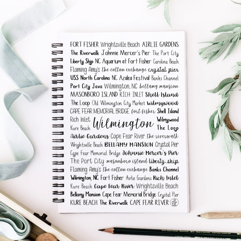 Wilmington, NC Spiral Notebook