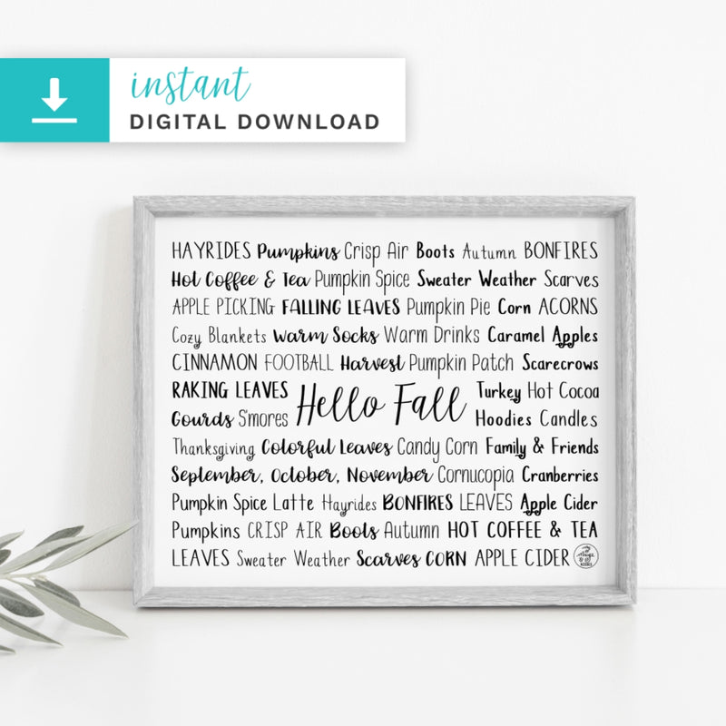 Fall Digital Download