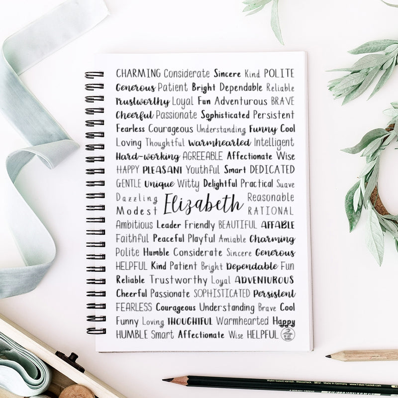 Elizabeth Spiral Notebook