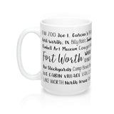 Fort Worth, TX Mug