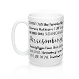 Harrisonburg, VA Mug