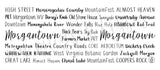 Morgantown, WV Mug