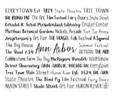 Ann Arbor, MI Travel Mug