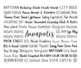 Annapolis, MD Travel Mug