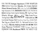 Atlanta, GA Travel Mug