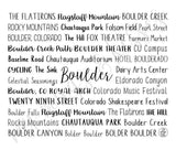 Boulder, CO Travel Mug