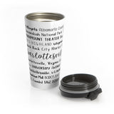 Charlottesville, VA Travel Mug