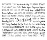 Cleveland, OH Travel Mug