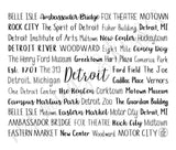Detroit, MI Travel Mug