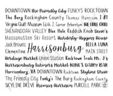 Harrisonburg, VA Travel Mug