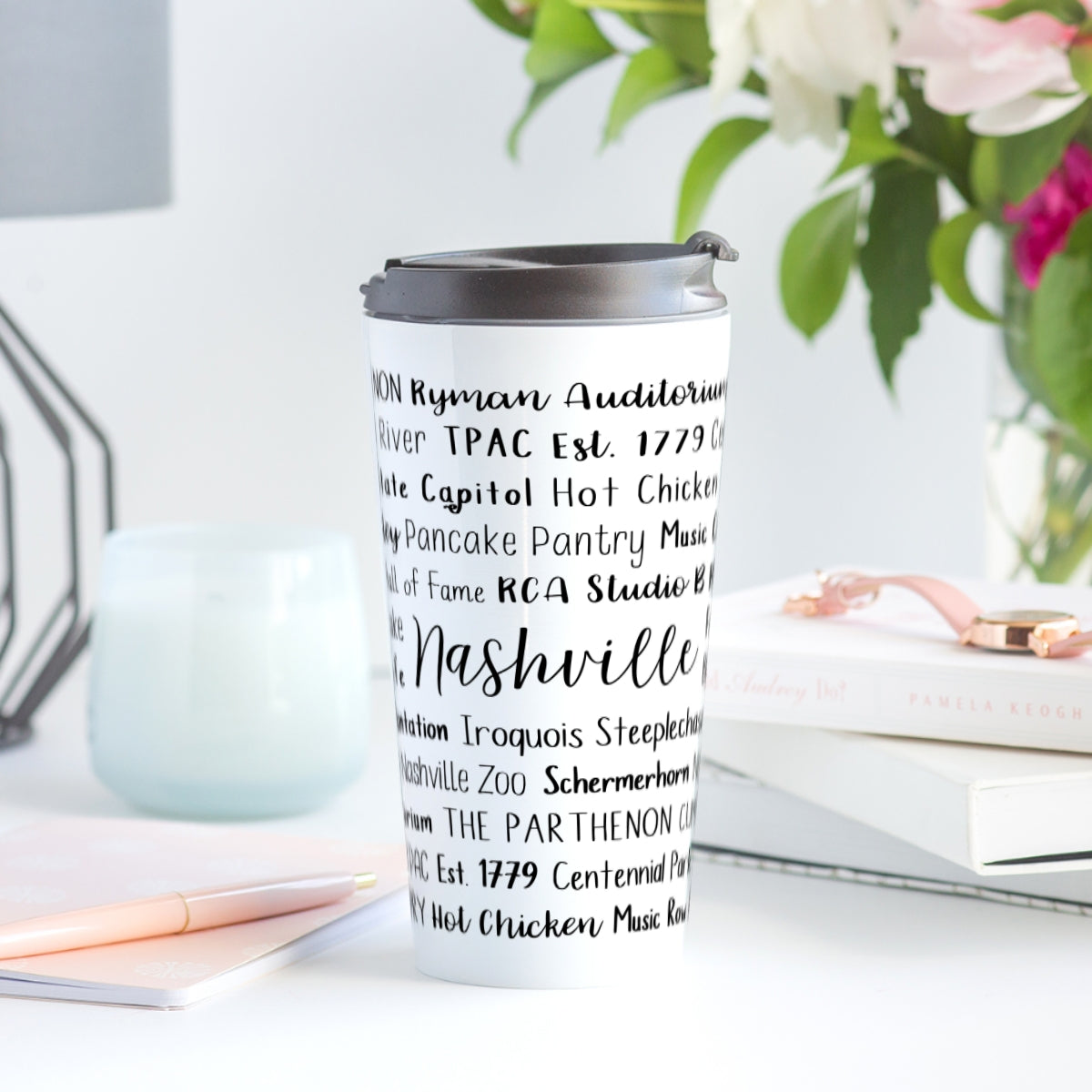 Nashville, TN Travel Mug
