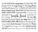 South Bend, IN Travel Mug