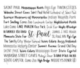 St. Paul, MN Travel Mug