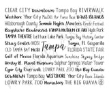 Tampa, FL Travel Mug