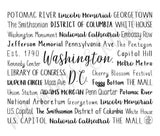 Washington, DC Travel Mug