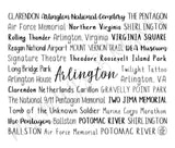 Arlington, VA Travel Mug