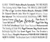 Palm Beach, FL Travel Mug
