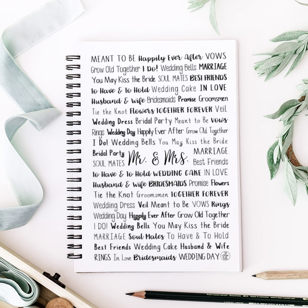 Wedding Spiral Notebook