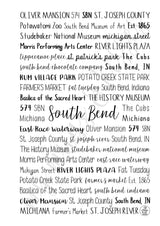 South Bend, IN Spiral Notebook