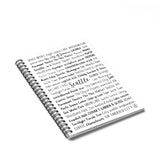 Seattle, WA Spiral Notebook