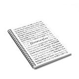 Bloomington, IN Spiral Notebook
