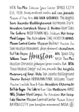 Houston, TX Spiral Notebook
