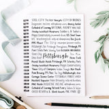 Pittsburgh, PA Spiral Notebook