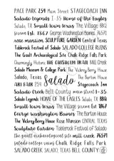 Salado, TX Spiral Notebook