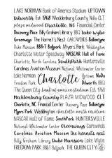 Charlotte, NC Spiral Notebook