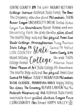 State College, PA Spiral Notebook
