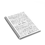 Ann Arbor, MI Spiral Notebook