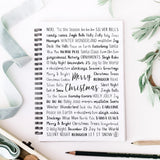 Christmas Spiral Notebook