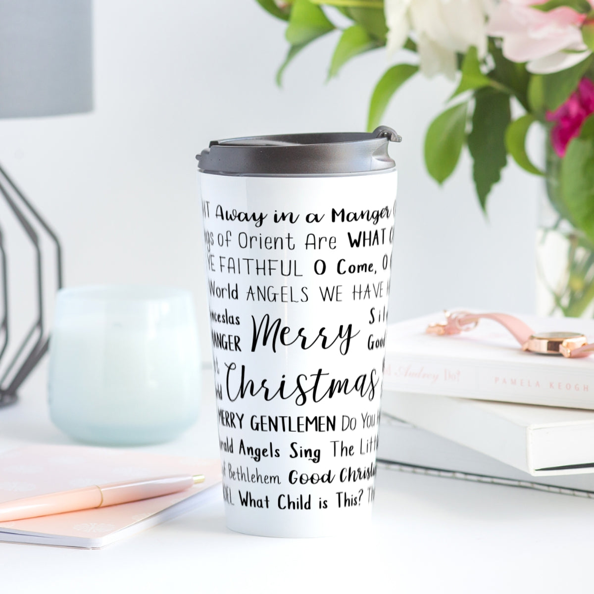 Christmas Carols Travel Mug