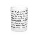 Orange County, CA Mug