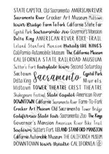 Sacramento, CA Spiral Notebook