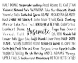 Yosemite Digital Download