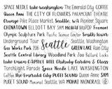 Seattle, WA Digital Download