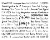 Baton Rouge, LA Digital Download