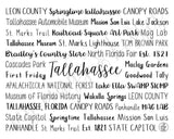 Tallahassee, FL Digital Download