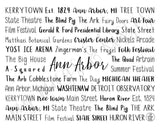 Ann Arbor, MI Digital Download