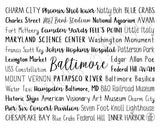 Baltimore, MD Digital Download