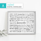 Knoxville, TN Digital Download