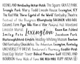 Lexington, KY Digital Download