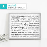 Winter Park, FL Digital Download