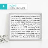 Reno, NV Digital Download