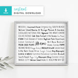 Miami, FL Digital Download