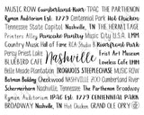 Nashville, TN Digital Download
