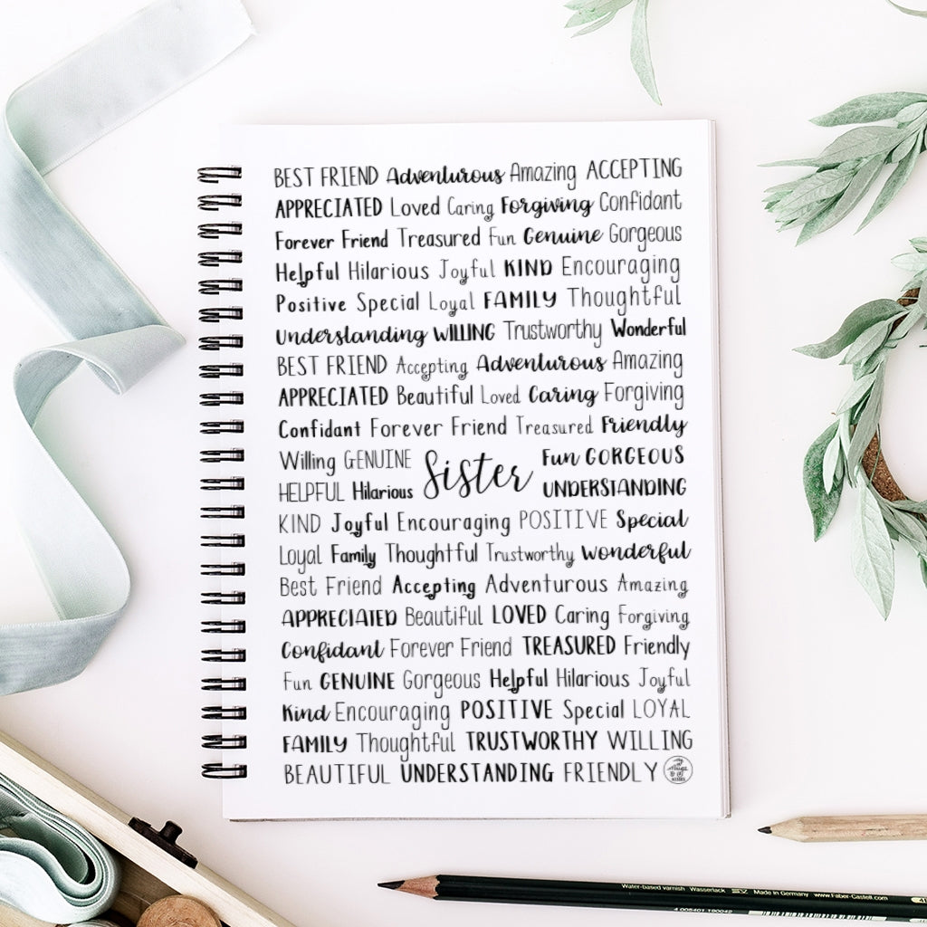 Sister Spiral Notebook