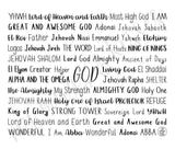 Names of God Travel Mug