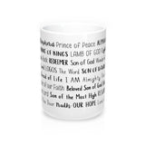 Names of Jesus Mug
